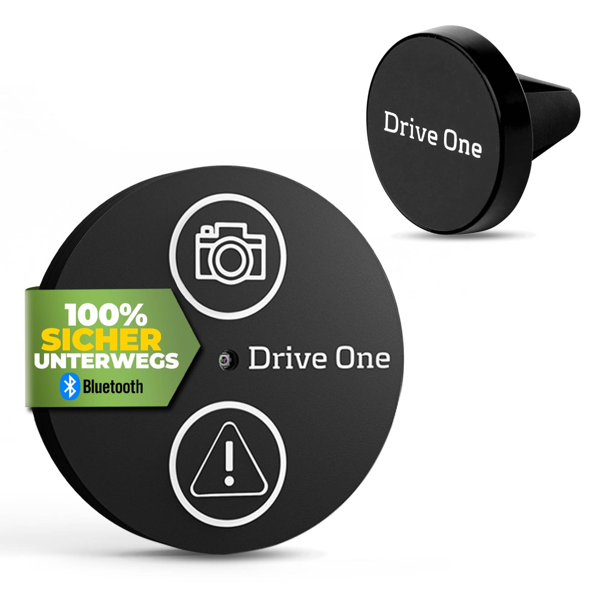 Needit Drive One Blitzerwarner - Radarwarner + Drive One Mount für Smartphones/Verkehrsalarm - Das perfekte Duo für Dein Autozubehör – 1 Set von Needit