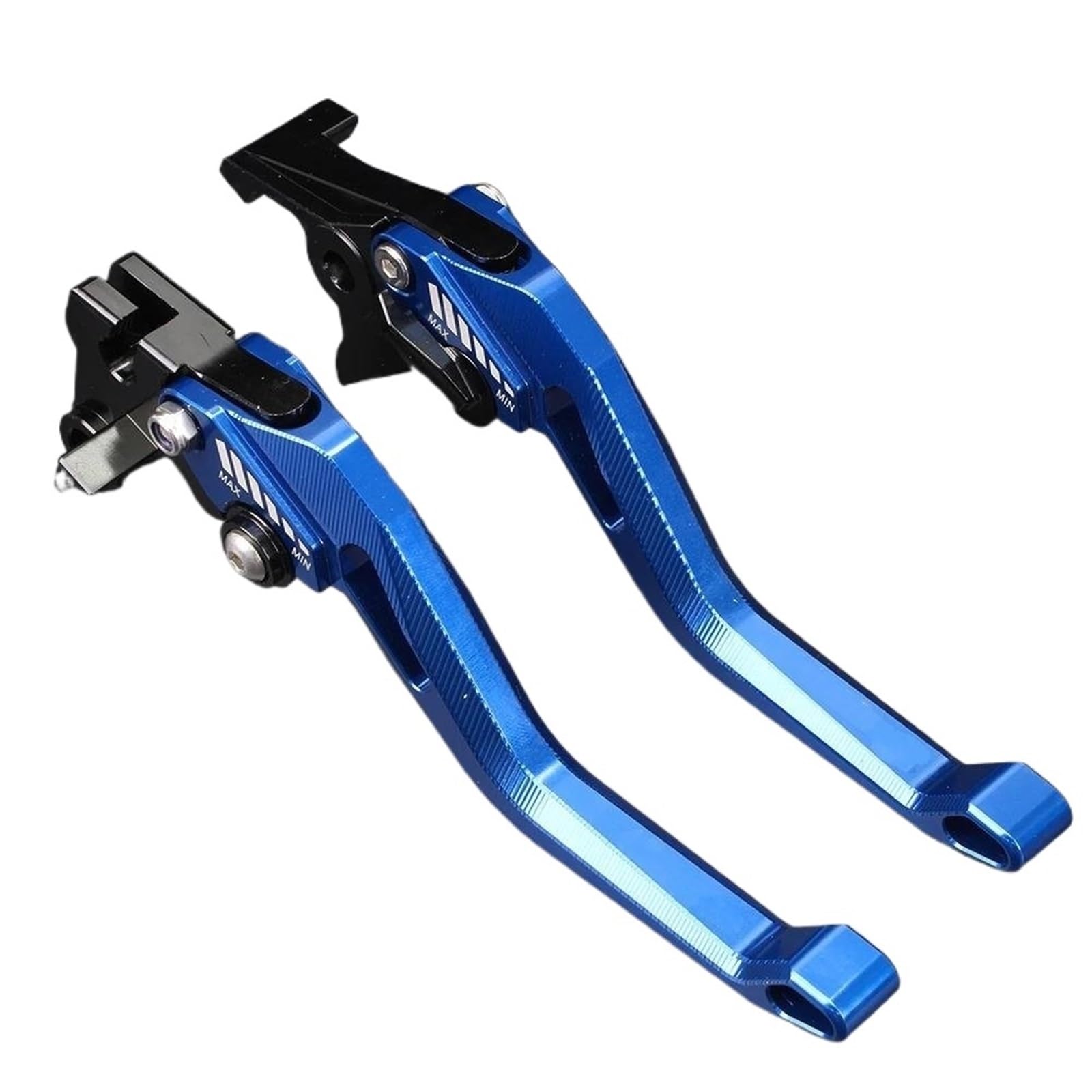 Bremshebel Sitzstange Kupplung Bremshebel Motorradzubehör CNC-Griffe Hebel Bremskupplungshebel für Kawasaki Z750 Z 750 2007 2008 2009 2010 2011 2012 (blau) von Neini