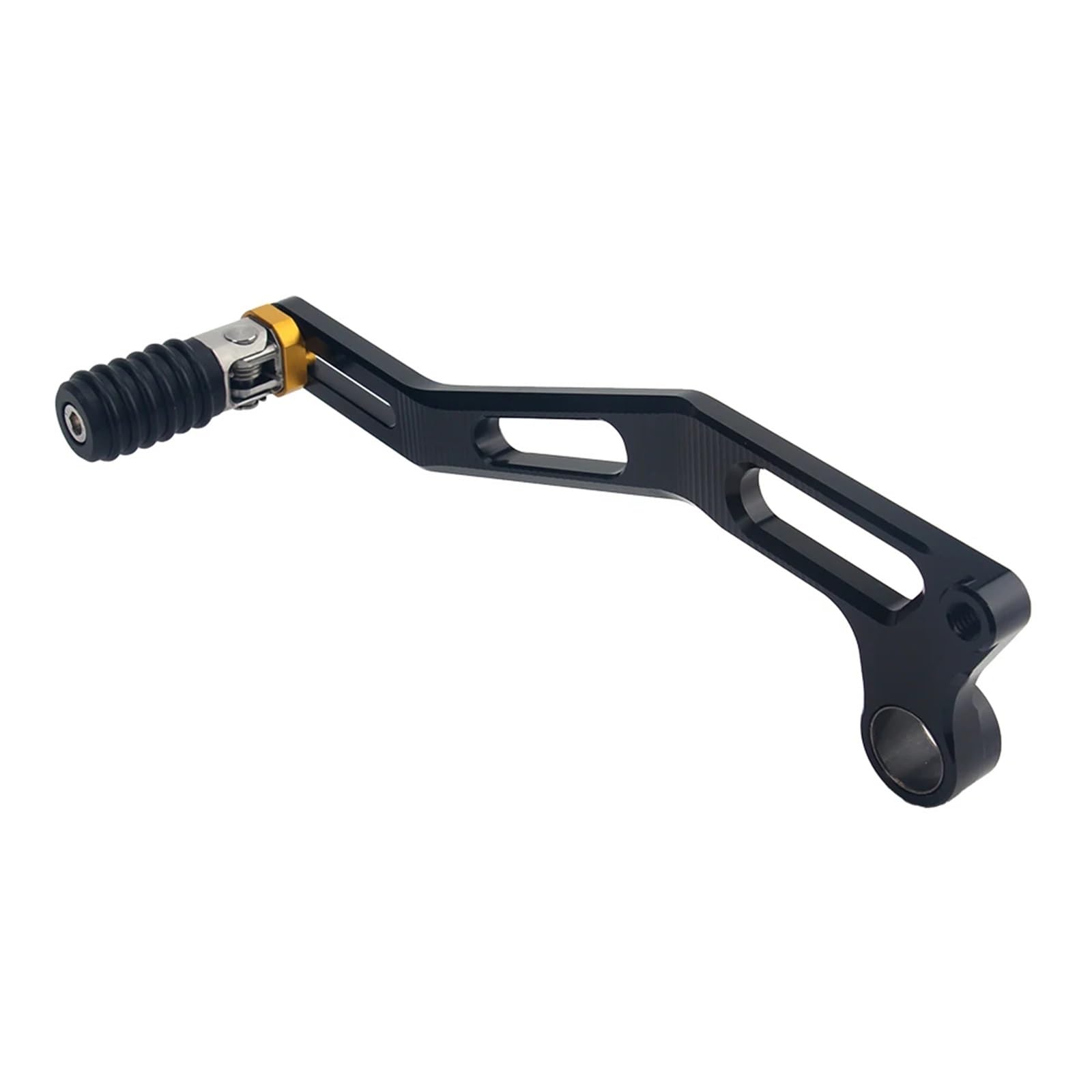 Gang-Stabilisator Aluminium Einstellbare Falten Motorrad Schalthebel Shifter Pedal Hebel Für G310GS G310 GS G 310GS 2017-2022 Hochfester Schaltstabilisator(Gold) von Neini