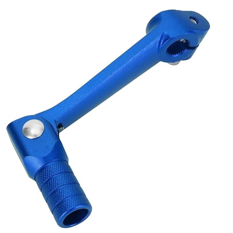 Gang-Stabilisator CNC Aluminium Klapp Motorrad Schalthebel Für Kayo Für T2 Für T4 Für T4L ATV TTR 125 Zonshen 250cc Taotao Dirt Bike Pit Bikes Hochfester Schaltstabilisator(Blue) von Neini