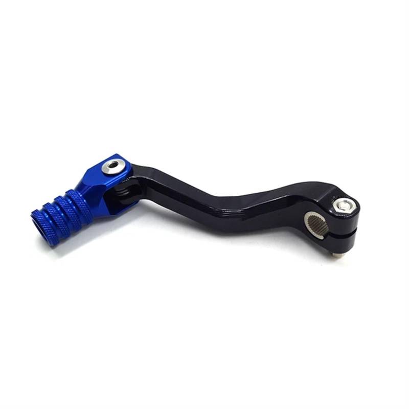 Gang-Stabilisator CNC Aluminium Klapp Motorrad Schalthebel Pedal Für Kayo Für Apollo Für Xmotos Für Guizun S3 S6 Für CQR 125 150 T2 T4 K1 Dirt Bikes Hochfester Schaltstabilisator(Blue) von Neini