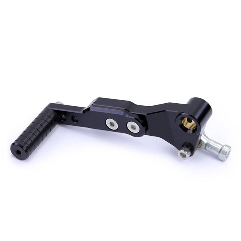 Gang-Stabilisator CNC-Aluminium-Motorrad-Schalthebel, Einstellbar, Verlängertes Schalthebel-Fußpedal Für Haojue, Für DR300, DR250, Für DR 250 300 Hochfester Schaltstabilisator(Black) von Neini