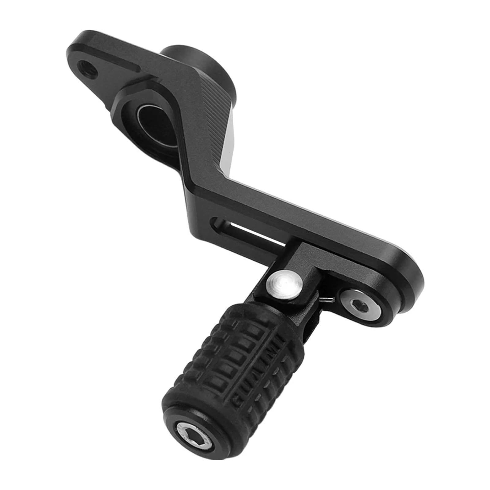 Gang-Stabilisator Einstellbare Folding Schalthebel Shift Pedal Hebel Motorrad Zubehör Für MT09 MT-09 2020-2024 Für MT-09 SP 2024 Hochfester Schaltstabilisator(Black) von Neini