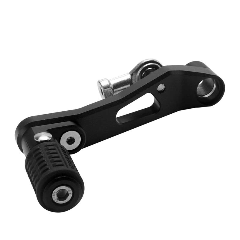 Gang-Stabilisator Für CB500X Für CBR500R Für CB500F 500X Für CMX500 Rebel 2013-2023 Motorrad Verstellbarer Klappschalthebel Schaltpedalhebel Hochfester Schaltstabilisator(Black) von Neini