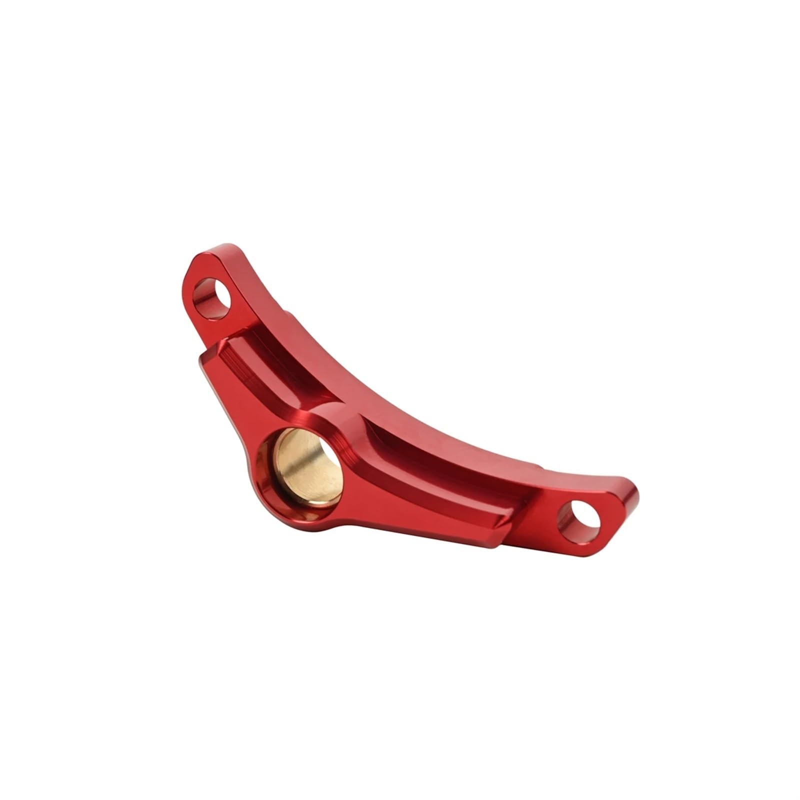 Gang-Stabilisator Für CRF110 2013-2022 Motorrad 6061 Billet Aluminium Shift Welle Klammer Shifter Unterstützung Welle Träger Hochfester Schaltstabilisator(Red) von Neini