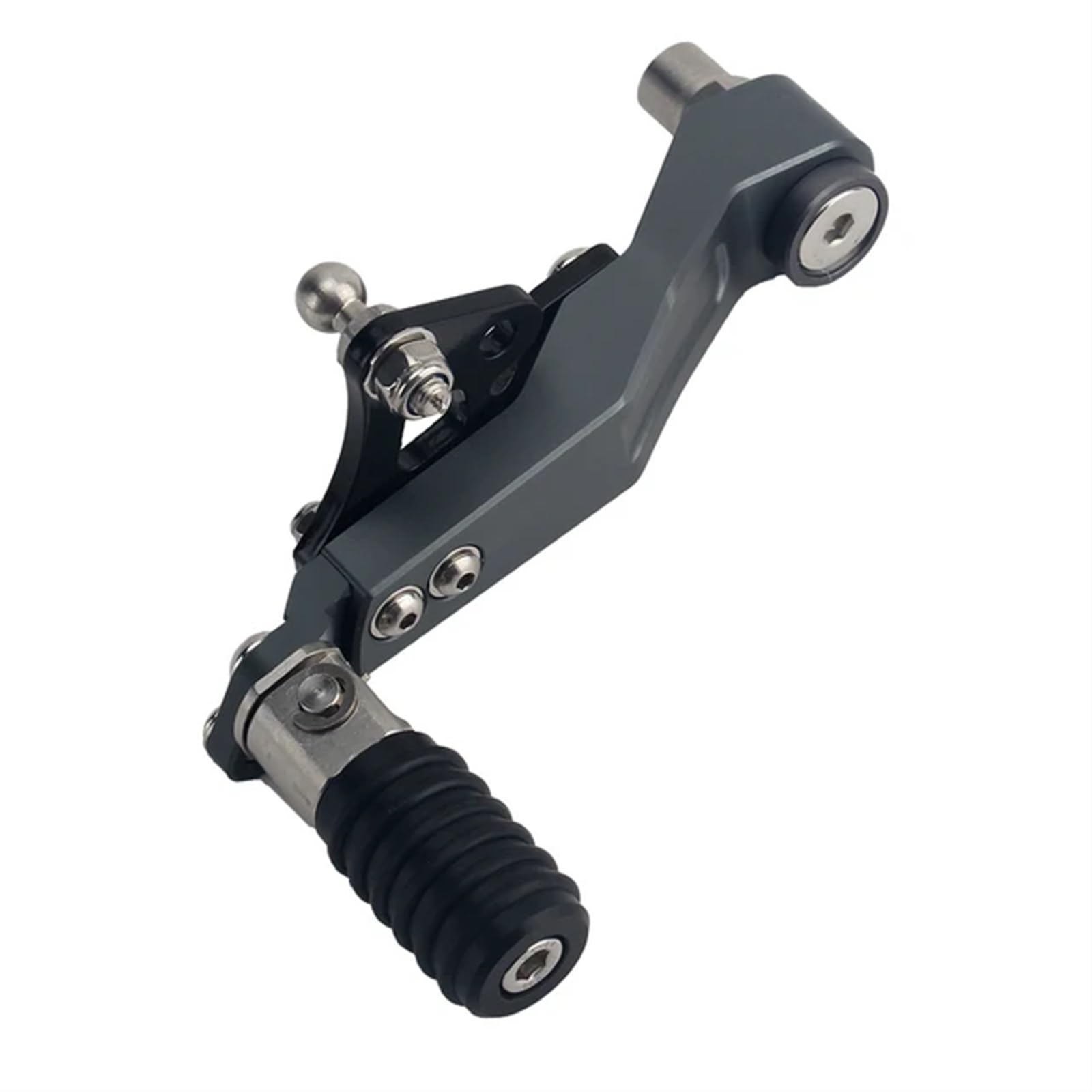 Gang-Stabilisator Für F750GS Für F850GS ADV 2018-2021 Motorrad Einstellbare Klapp Schalthebel Schaltpedal Hebel Hochfester Schaltstabilisator(Titanium) von Neini