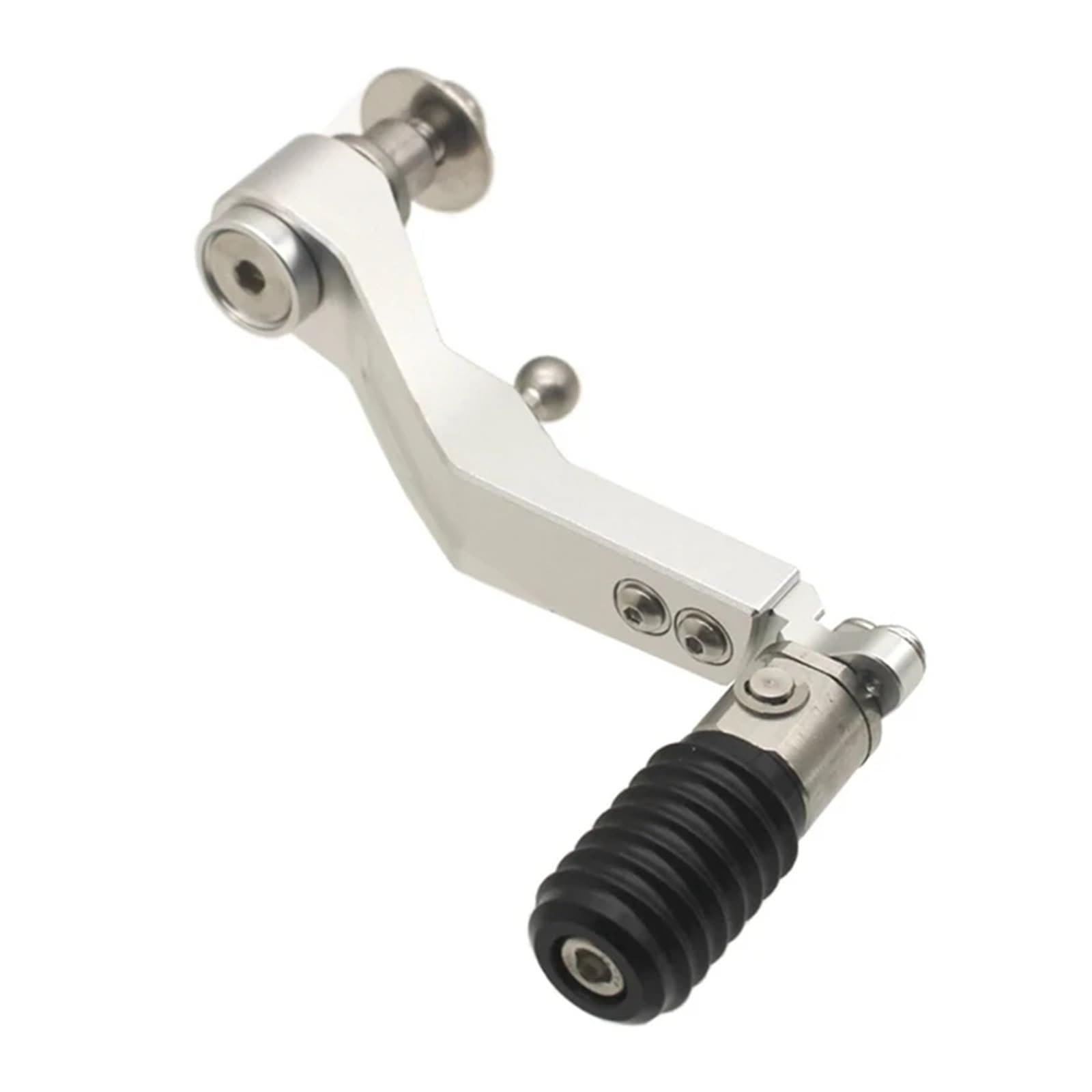 Gang-Stabilisator Für F900 RF 900R F900R 2020-2024 Motorrad Einstellbare Klapp Schalthebel Schaltpedal Hebel Hochfester Schaltstabilisator(Silver) von Neini