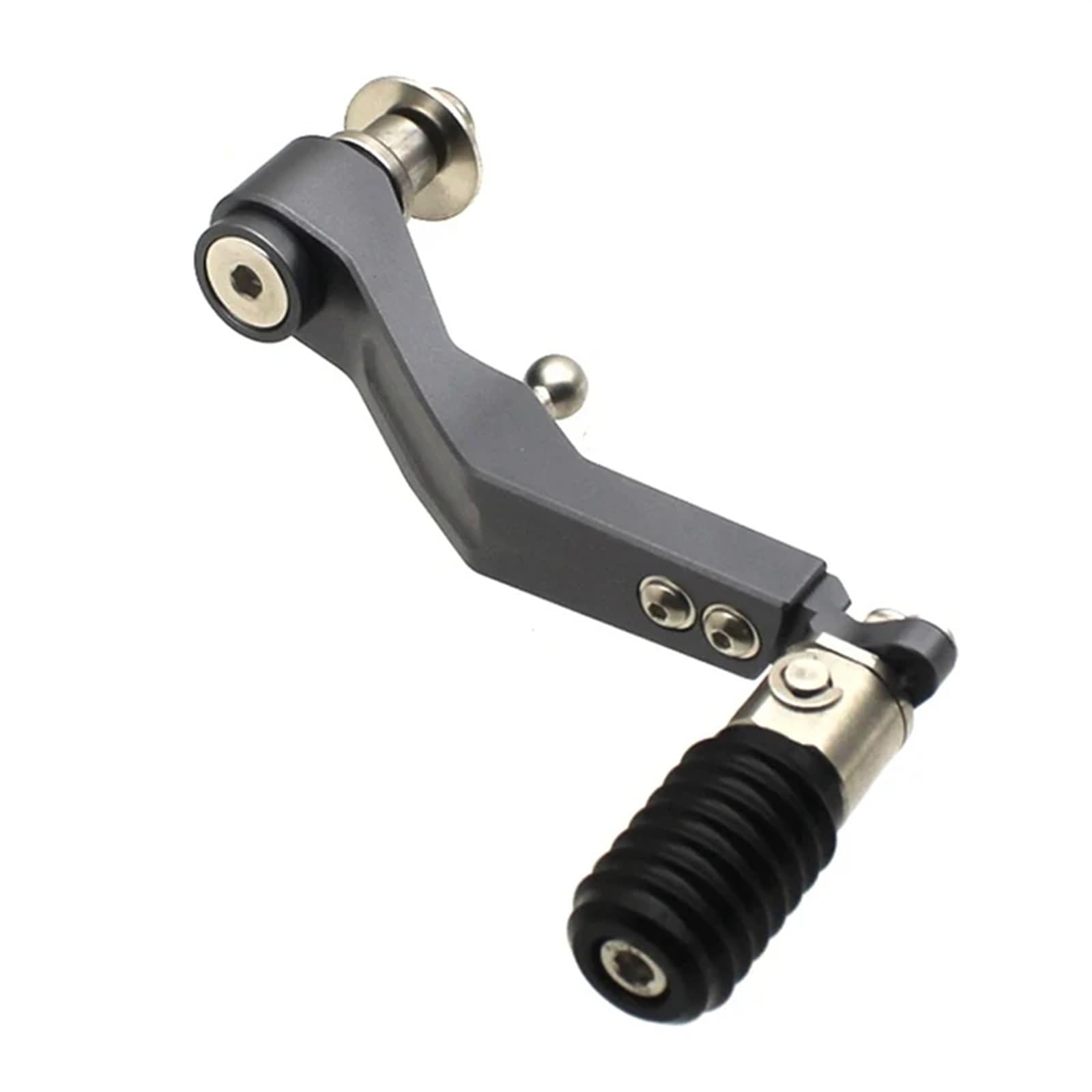 Gang-Stabilisator Für F900 RF 900R F900R 2020-2024 Motorrad Einstellbare Klapp Schalthebel Schaltpedal Hebel Hochfester Schaltstabilisator(Titanium) von Neini