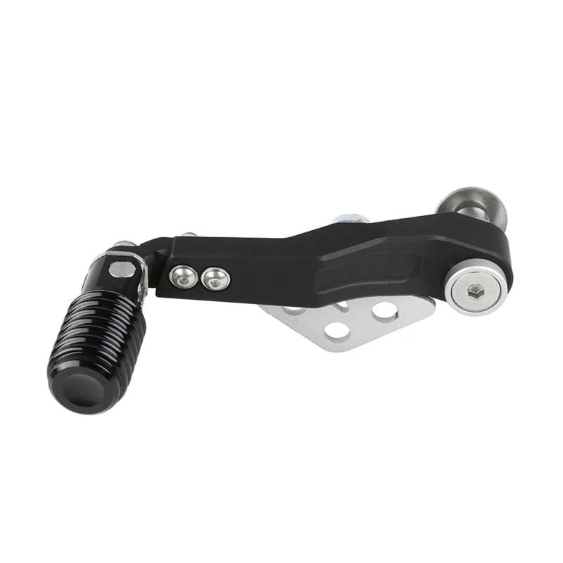 Gang-Stabilisator Für GS R1200 R1250 Für R1200GS Für R1250GS LC Abenteuer 2019-2022 Motorrad Einstellbare Klapp Schalthebel Schaltpedal Hebel Hochfester Schaltstabilisator(Black) von Neini