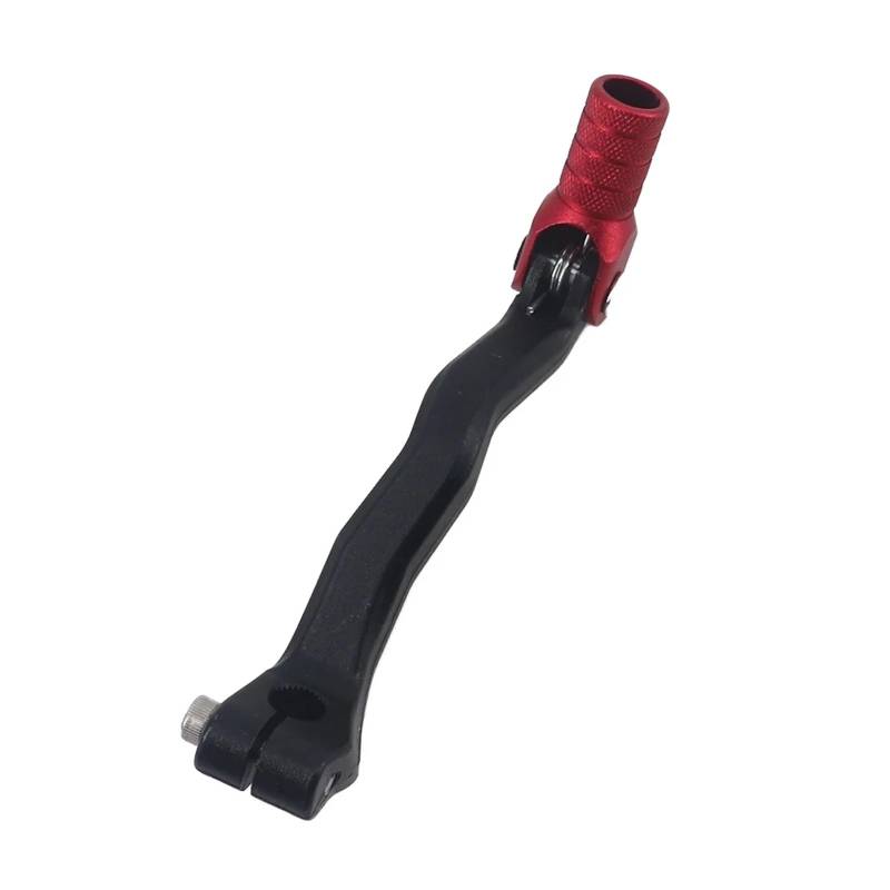 Gang-Stabilisator Für Kayo Für Xmotos Apollo Xmotos ZongShen NC 250 300 450 CC Dirt Bike MX Motocross Enduro Motorrad Getriebe Shift Pedal Hebel Hochfester Schaltstabilisator(Red) von Neini