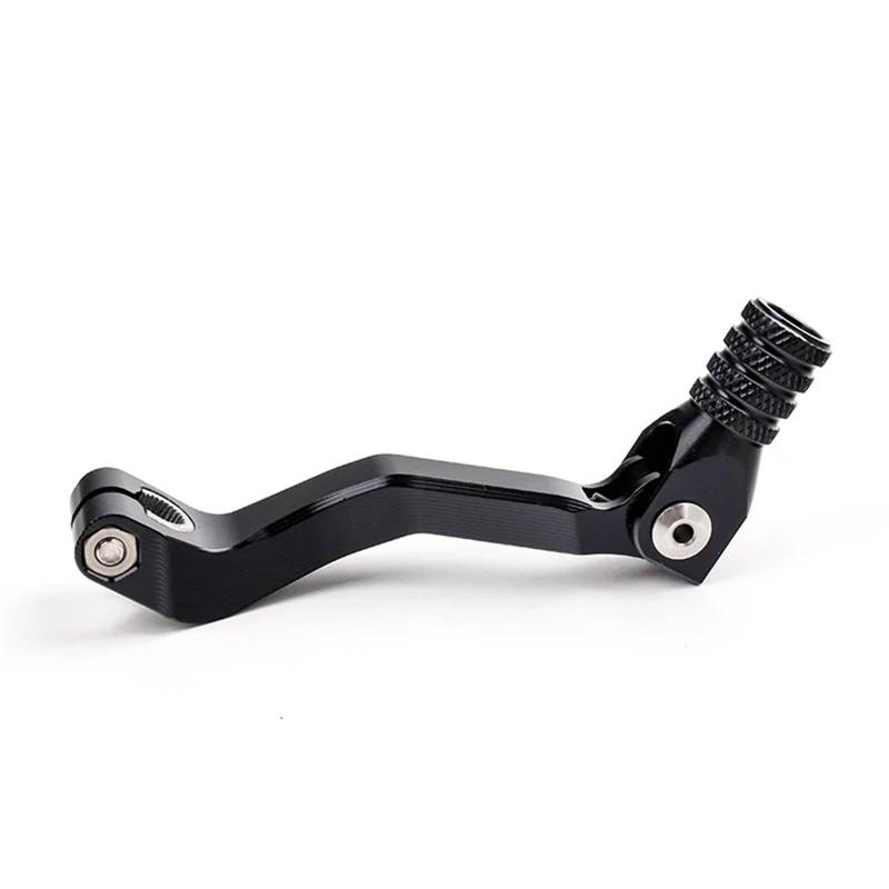 Gang-Stabilisator Für Zongshen Für NC250 Motorrad Zubehör Schalthebel CNC Aluminium Klapp Dirt Bike Kupplung Hebel Quick Shift Bein Motocross Hochfester Schaltstabilisator(Black) von Neini