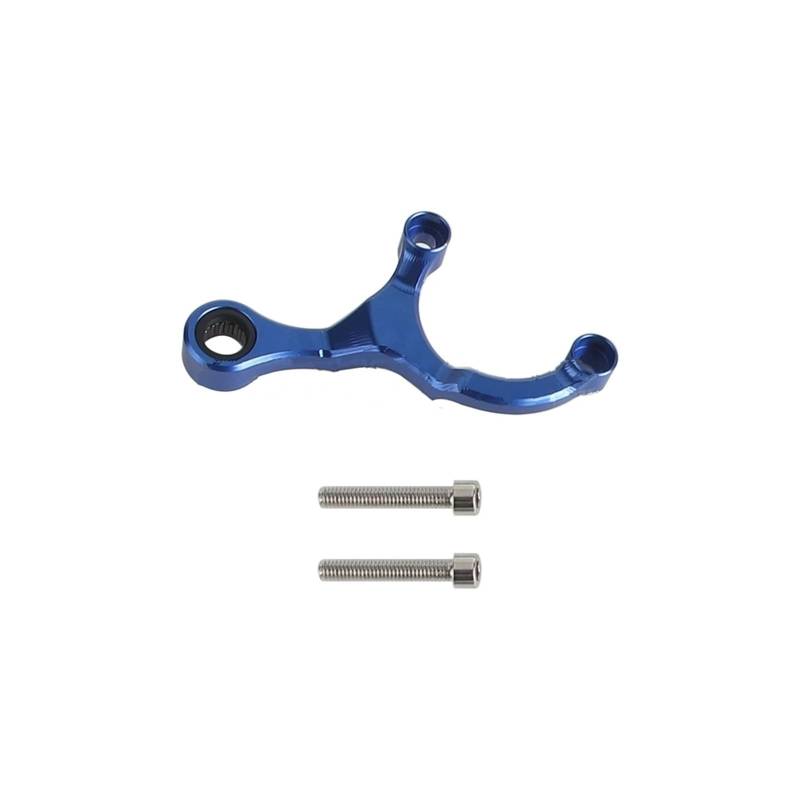 Gang-Stabilisator Getriebe Shift Stabilisator Motorrad Schalthebel Unterstützung Halterung Für MT07 Für Tenere 700 Rally Edition Für FZ07 FZ 07 ABS Hochfester Schaltstabilisator(Blue) von Neini