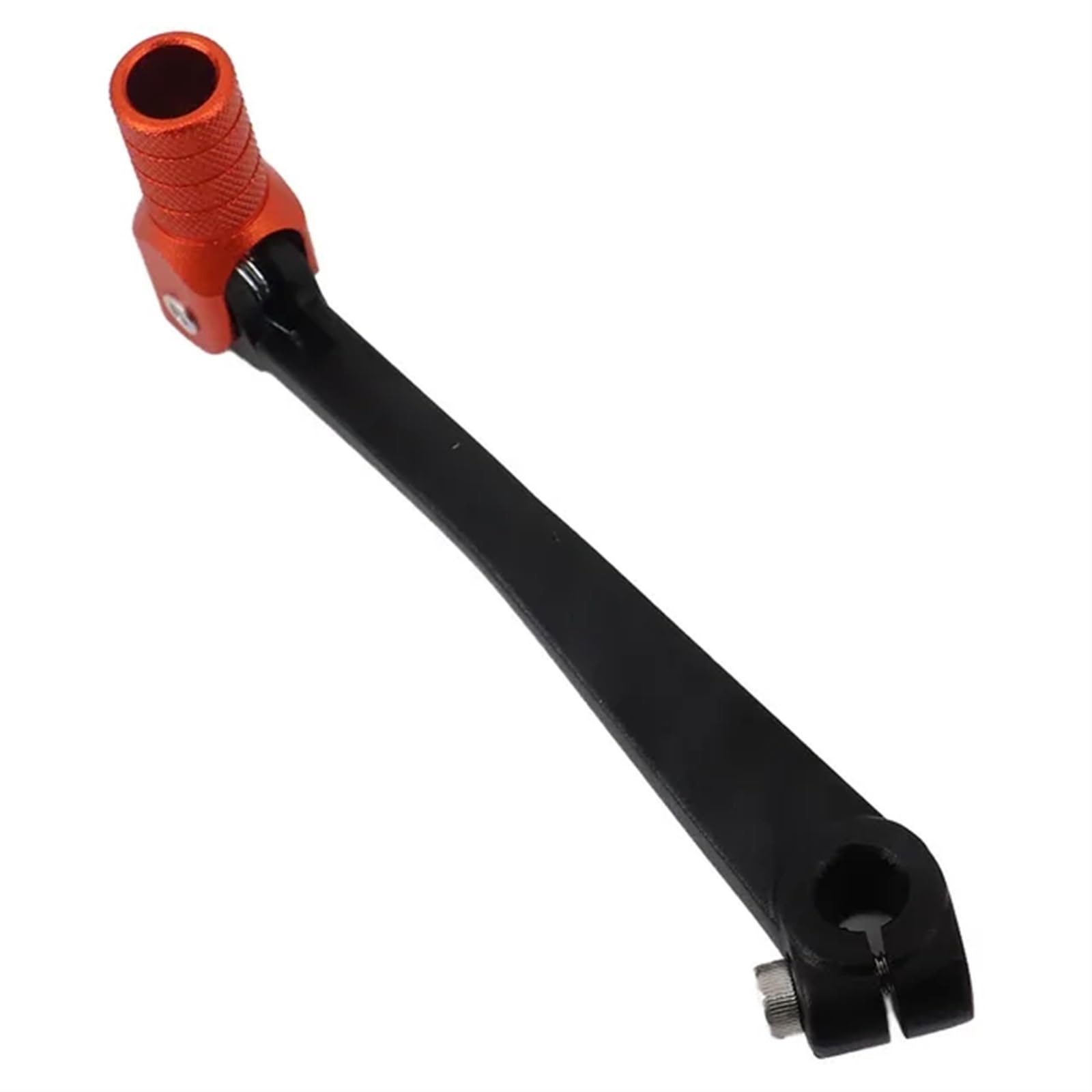 Gang-Stabilisator Legierung Aluminium Schalthebel Stange Für 50cc 110cc 250cc Dirt Pit AFFE Fahrrad Motorrad ATV Quad Zubehör Teile Hochfester Schaltstabilisator(Orange Black) von Neini