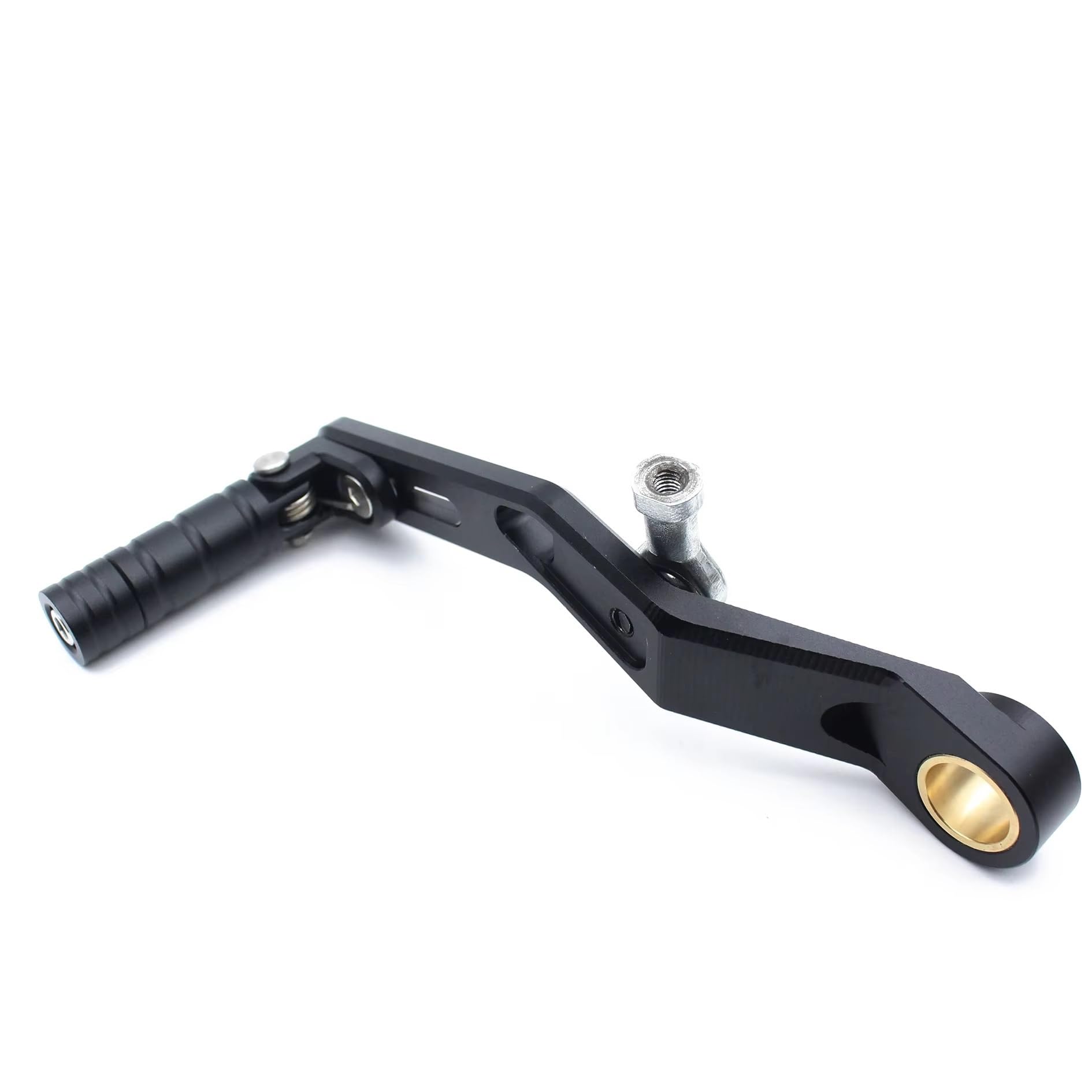 Gang-Stabilisator Motorrad Einstellbare Folding Schalthebel Shift Pedal Hebel Für F750GS Für F850GS Für F 750GS 850GS F850 GS ADV 2018-2021 Hochfester Schaltstabilisator(Black) von Neini