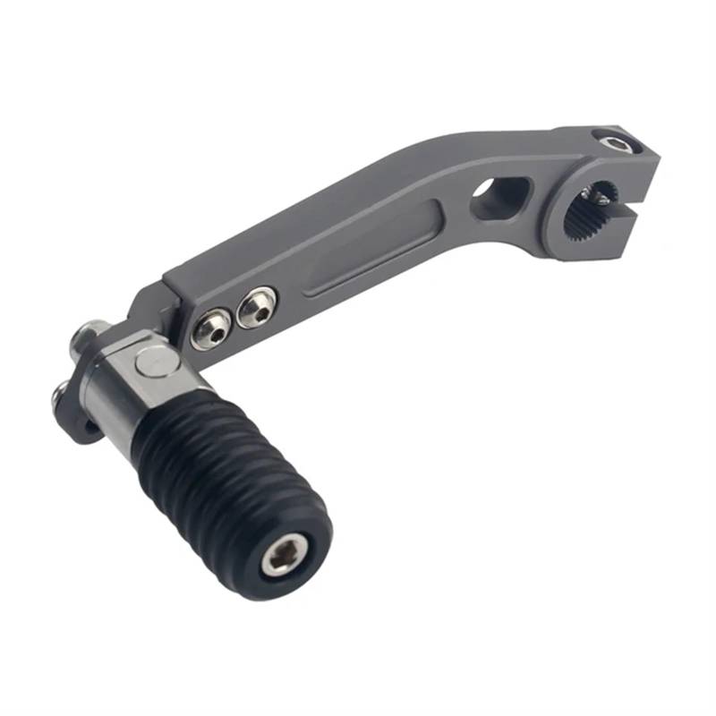 Gang-Stabilisator Motorrad Einstellbare Folding Schalthebel Shift Pedal Hebel Für R1200GS 2008-2012 Für R1200GS Abenteuer 2004-2012 2013 Hochfester Schaltstabilisator(Titanium) von Neini