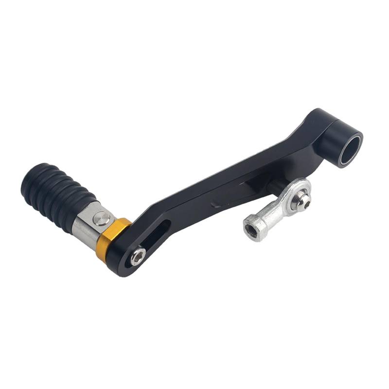 Gang-Stabilisator Motorrad Für CB500X Für CBR500R Für CB500F 500X Für CMX500 Rebel 2013-2021 Verstellbarer Klappschalthebel Schaltpedalhebel Hochfester Schaltstabilisator(Gold) von Neini