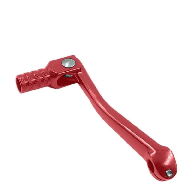 Gang-Stabilisator Motorrad-Modifikationsgetriebe Für Frachttransport Faltbarer Motorrad-Schalthebel Motocross-Schalthebel, Outdoor-Reiten Hochfester Schaltstabilisator(Red) von Neini