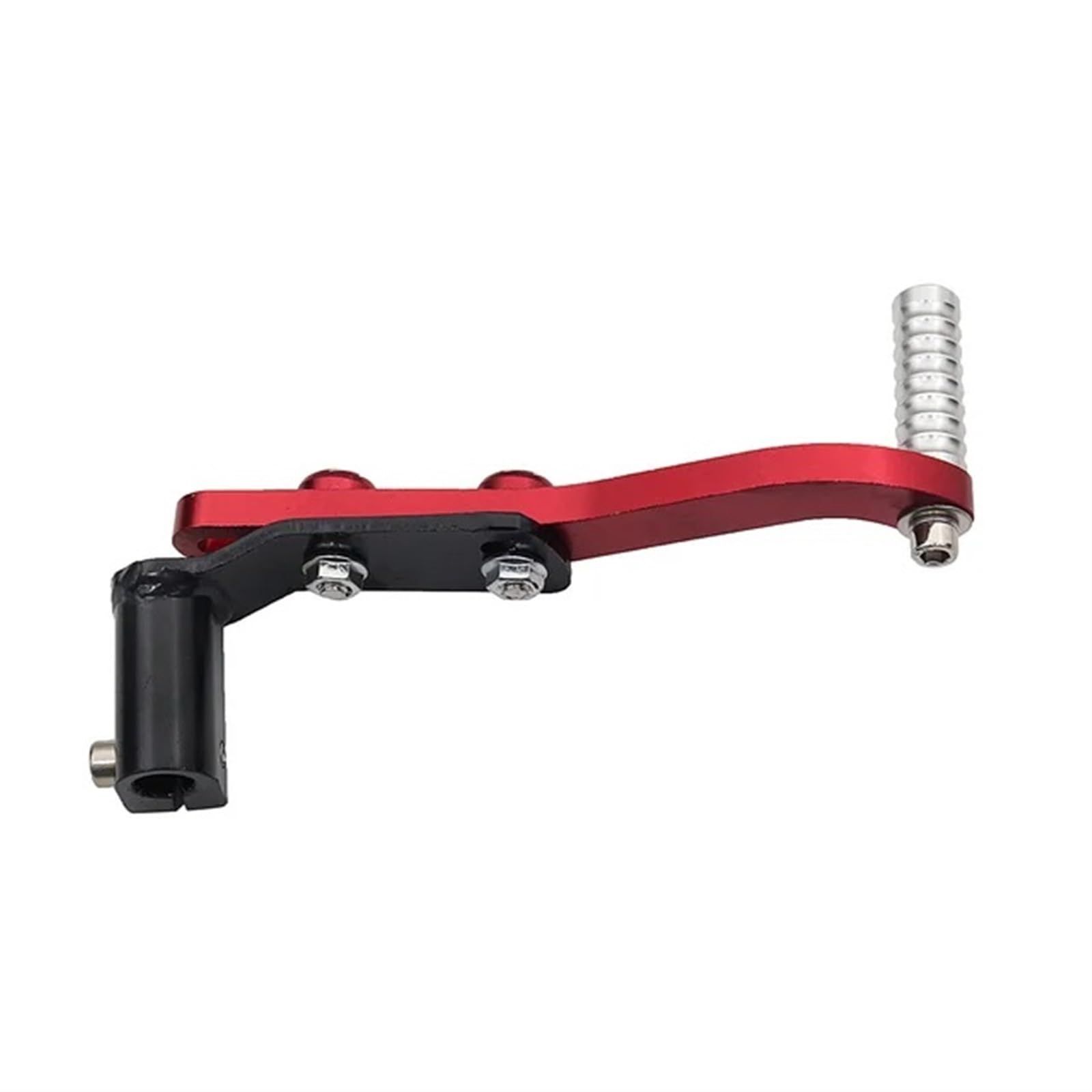 Gang-Stabilisator Motorrad Schalthebel CNC Aluminium Klapp Schaltpedal Für Kawasaki Für Suzuki Für LF150 Für Dirt Bike Off Road Motorrad Hochfester Schaltstabilisator(Red) von Neini