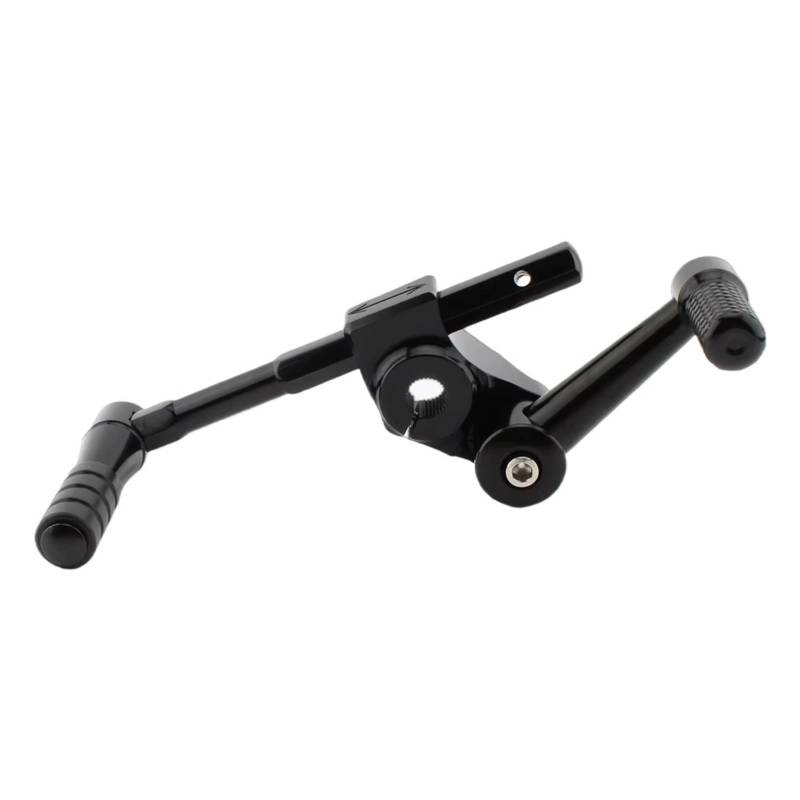 Gang-Stabilisator Motorrad Zubehör Einstellbare Ferse Schalthebel Gang Anpassung CNC Aluminium Schwarz Plating Für R18 R 18 2020-2022 Hochfester Schaltstabilisator(Black) von Neini