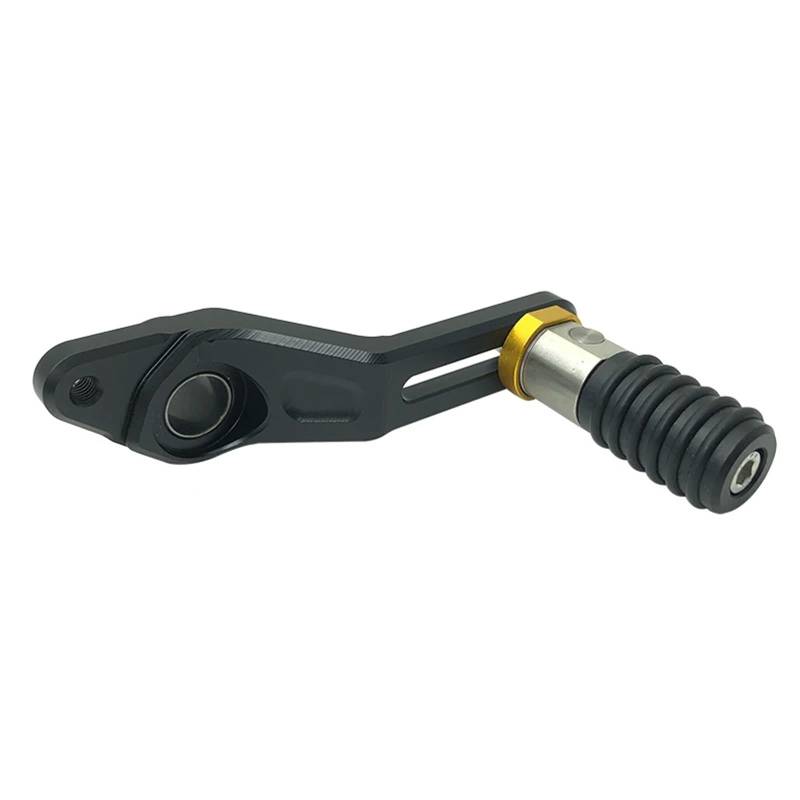 Gang-Stabilisator Motorrad Zubehör Einstellbare Folding Schalthebel Shift Pedal Hebel Für MT-09 MT09 2020-2024 Hochfester Schaltstabilisator(Gold) von Neini