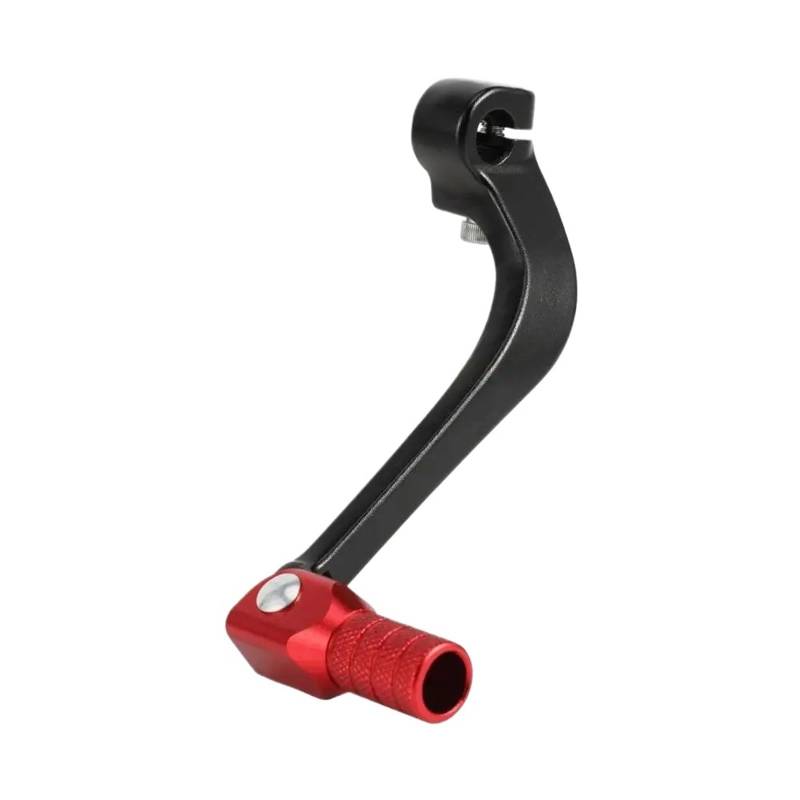 Gang-Stabilisator Motorräder Zubehör CNC Aluminium Schalthebel Pedale Schaltpedal Für MSX125 MSX Für GROM 125 2013-2024 Hochfester Schaltstabilisator(RED) von Neini