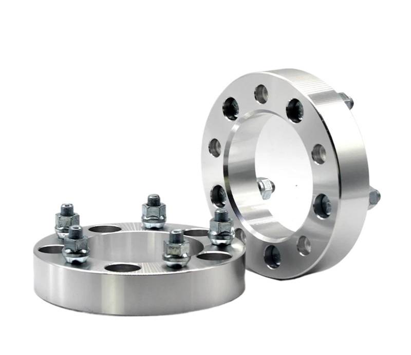 Lochkreisadapter Wheel Spacer 1 Paar PCD 5x100 CB 57,1mm Spurverbreiterung Adapter 5 Lug Für Golf 4/6/7 Für Käfer 2012 Für Audi Für A1 Für Chrysler Für PT Für Rambler Wheel Spacers Power(2PC Silver 20 von Neini