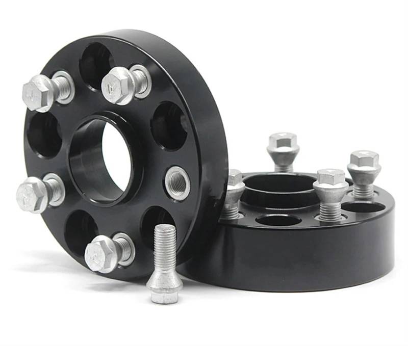 Lochkreisadapter Wheel Spacer 2 Stück Spurverbreiterung Adapter 20/25/30/35/40mm PCD 5x112 ID=66,5 Bis OD=57,1mm Für A4/5/6/7/8 Für S3/4/5/6/7 Für Q5 Für RS4/5/6 Wheel Spacers Power(2PCS 20mm 66.5 to von Neini