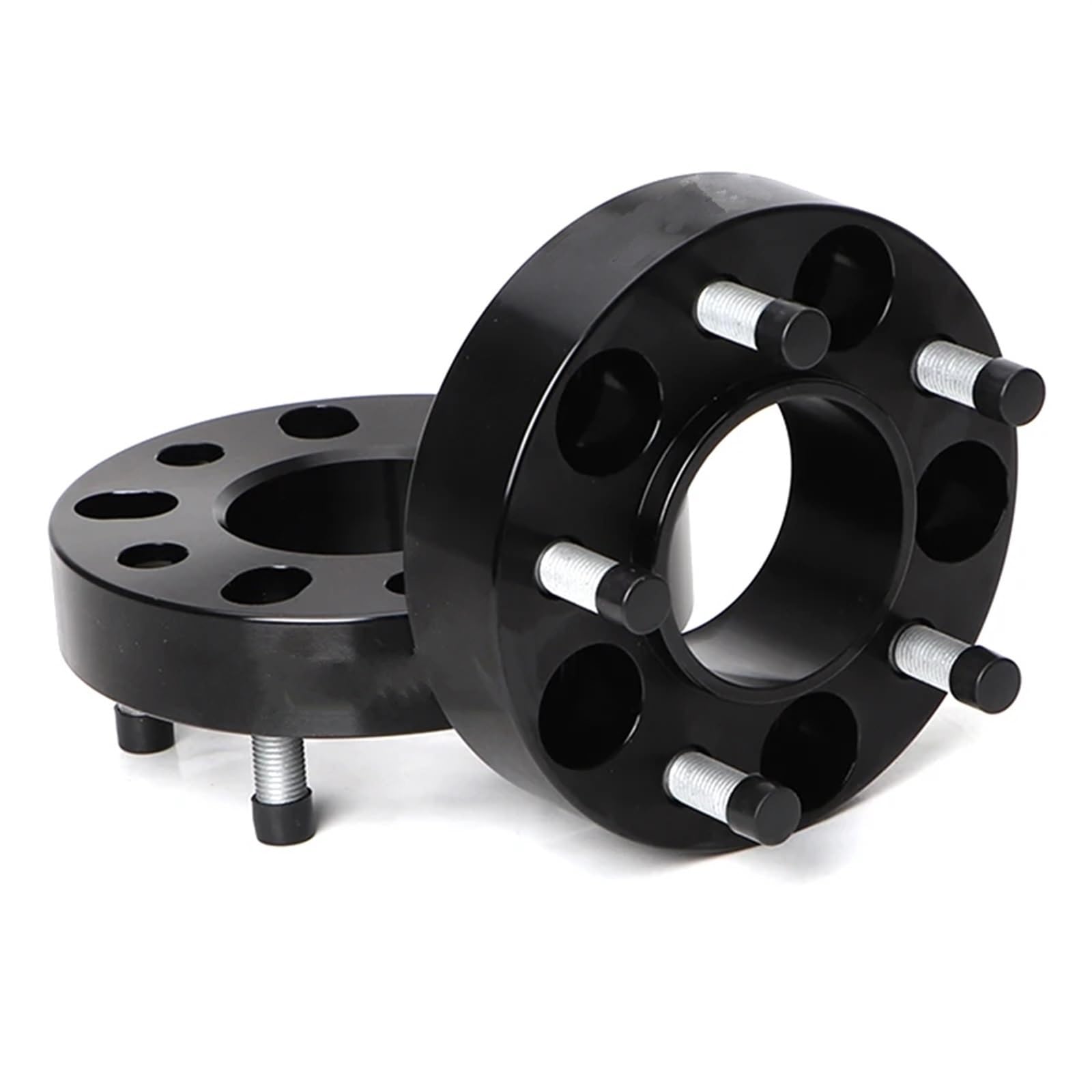 Lochkreisadapter Wheel Spacer 2 Stücke PCD 5x114,3 CB 67,1mm Aluminium-Radabstandshalteradapter 20/25/30/35/40mm 5 Lug Für DODGE Für Mazda Für Hyundai Universalauto Wheel Spacers Power(2PCS 15mm Black von Neini