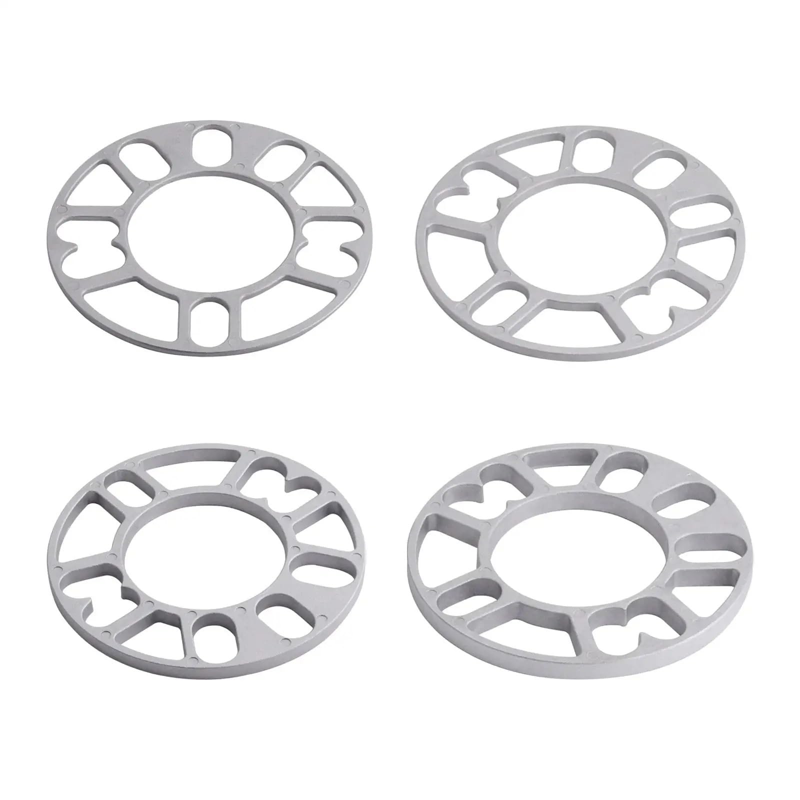 Lochkreisadapter Wheel Spacer Auto-Raddistanzscheiben Platte Für 4 Oder 5 Bolzen Radbefestigung Autoreparatur Einfacher Einbau Nabenzentrischer Abstandhalter Aluminium Radadapter Wheel Spacers Power(8 von Neini