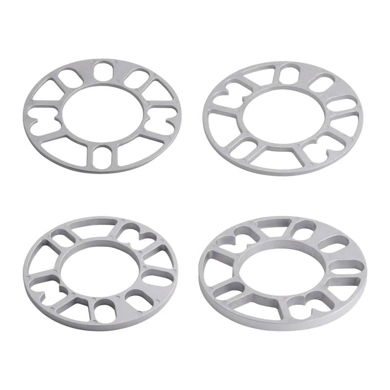 Lochkreisadapter Wheel Spacer Auto-Raddistanzscheiben Platte Für 4 Oder 5 Bolzen Radbefestigung Autoreparatur Einfacher Einbau Nabenzentrischer Abstandhalter Aluminium Radadapter Wheel Spacers Power(1 von Neini