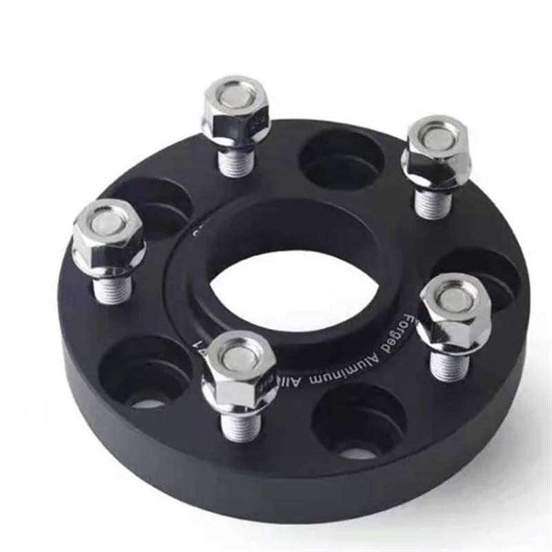 Lochkreisadapter Wheel Spacer Für Renault Für Megane Für Fluence Für Scenic Separadores Spurverbreiterungen 5x114,3 CB 66,1mm Aluminium Auto Spurverbreiterung Adapter Flansch Wheel Spacers Power(1 pie von Neini