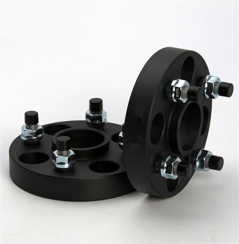 Lochkreisadapter Wheel Spacer Spurverbreiterungen Umrüstadapter PCD 4x115 Auf 4x108 4x100 4x114.3 Anpassung 2 Stück 15/20/25/30/35/40mm Anpassung Wheel Spacers Power(2PCS 25mm Black) von Neini