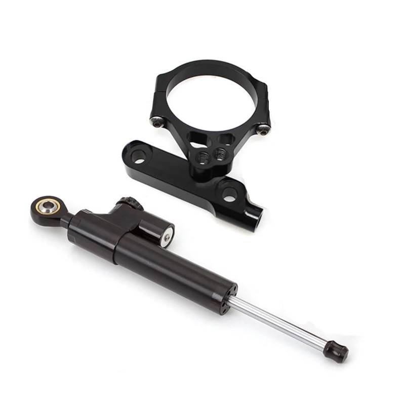 Motorräder Aluminium Dämpfer Motorrad Lenkung Dämpfer Stabilisator Halterung Unterstützung Montage Kit Für Kawasaki Für 1000 2012-2019 Dämpfer Lenkungsstabilisator(A) von Neini