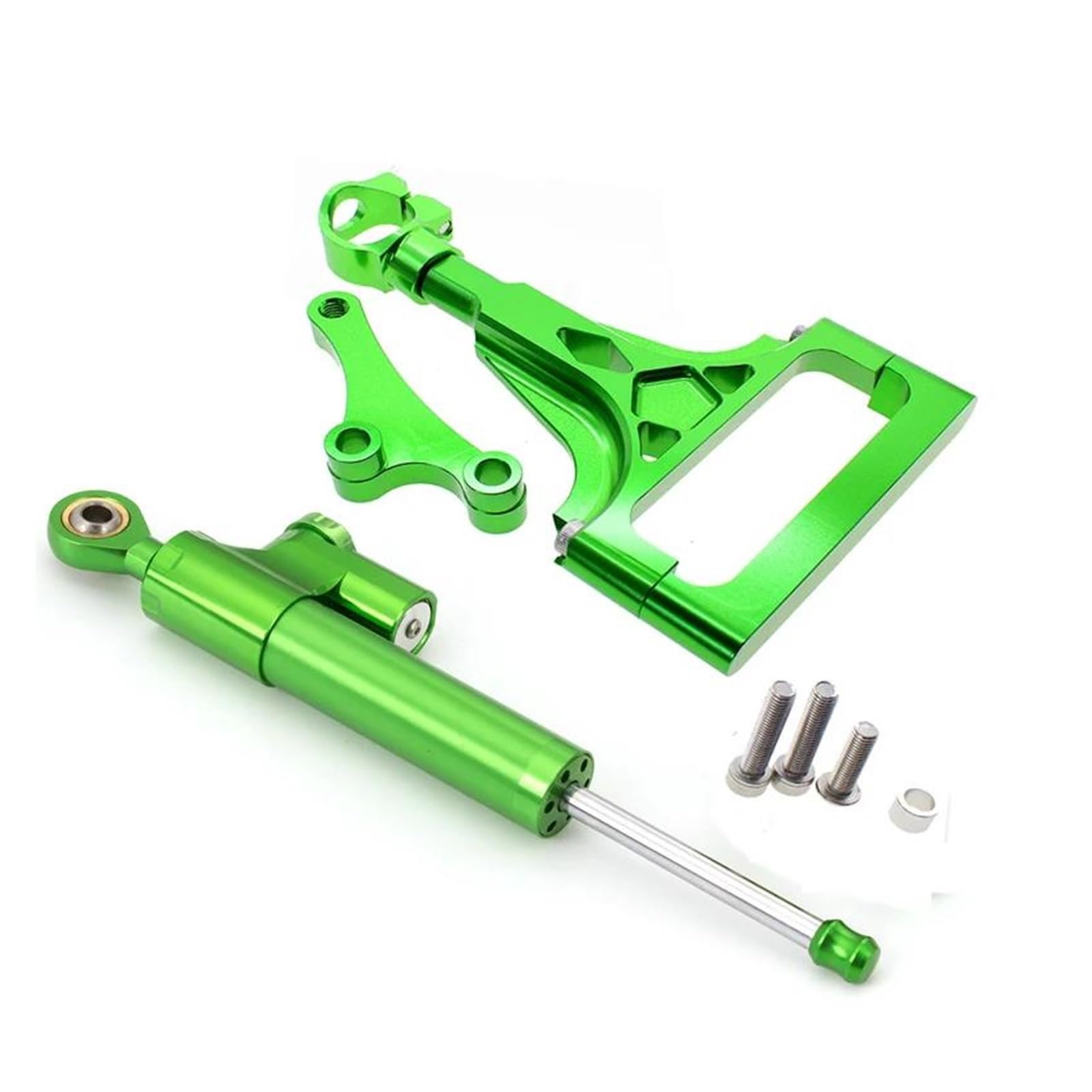 Motorräder Aluminium Dämpfer Stabilisator Stoßdämpfer Halterung Montage Support Kit Lenkungsdämpfer Für Kawasaki Für Z1000 2003-2009 Dämpfer Lenkungsstabilisator(D) von Neini