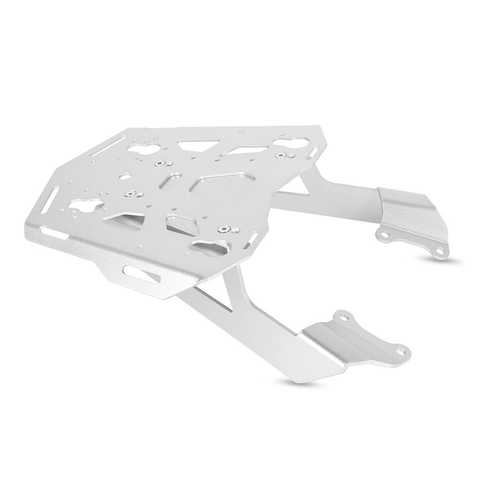 Mountainbike Gepäckträger Hinten Motorrad-Heckträger Gepäckträger Fixer Halter Frachthalterung Tailrack Kit Für CB500X 2013-2021 Tandemstange Kinderfahrrad(Silver) von Neini