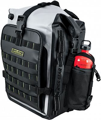 Nelson Rigg Hurricane 30L, Hecktasche/Rucksack wasserdicht - Schwarz/Hellgrau von Nelson Rigg