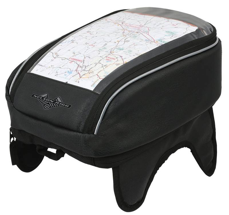 Nelson-Rigg Route 1 Journey Highway Cruiser Magnetische Tanktasche, passend für Harley Davidson, Indian, Honda, Yamaha, Suzuki und mehr von Nelson-Rigg