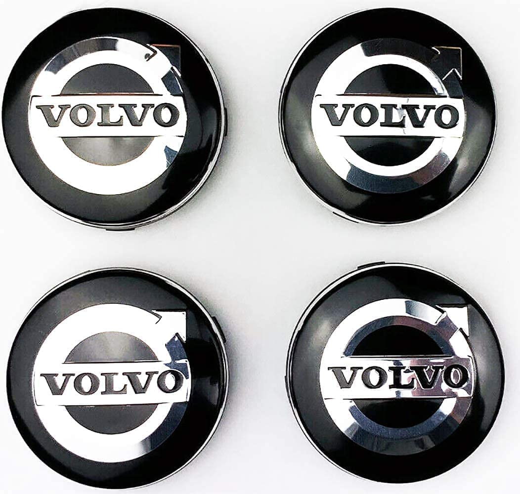 Nabendeckel 4 STÜCKE 60mm für Volvo V40 V60 V90 S60 S40 V70 XC70 XC60 XC90 Car Rad Center Hub Cap Auto Styling Felgen Abdeckung Badge Emblem Aufkleber Radnabenkappen von Nemeae