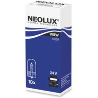 Glühlampe Sekundär NEOLUX W5W 24V, 5W, 10 Stück von Neolux