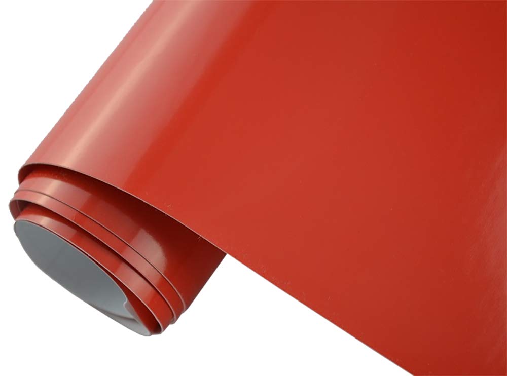 Neoxxim 24,3€/m² Folie rot glänzend – 30 x 150 cm - Autofolie Dekorfolie Luftkanalfolie von Neoxxim