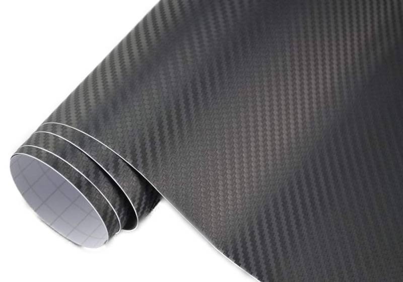 Neoxxim 3.542€/m2 3D Carbon Folie - schwarz - 500 x 152 cm selbstklebend Car Wrapping Klebefolie von Neoxxim