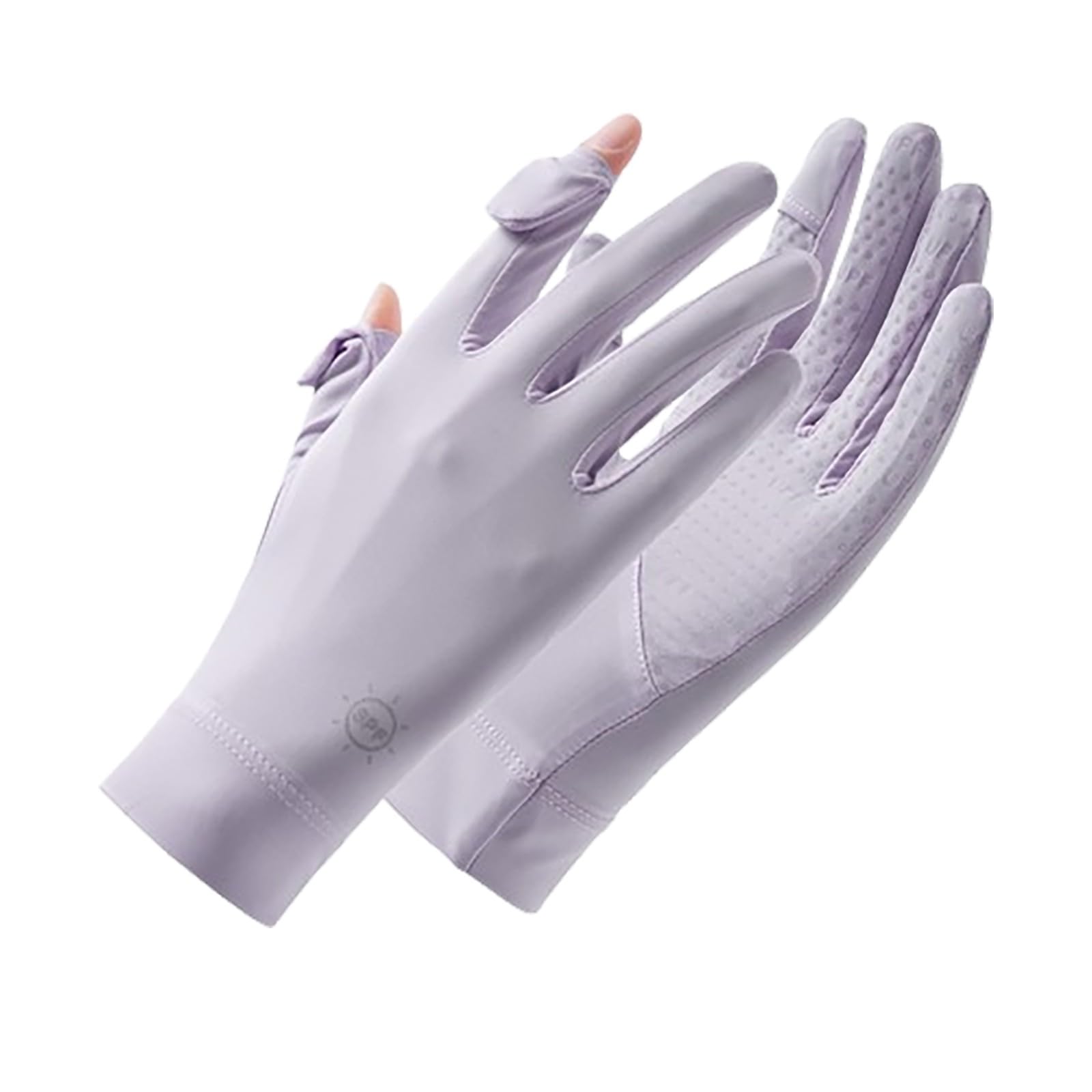 NerYuo Coole, atmungsaktive und rutschfeste, ultradünne, leichte, atmungsaktive, schnell trocknende Handschuhe Catsuit Nylon (Purple, One Size) von NerYuo