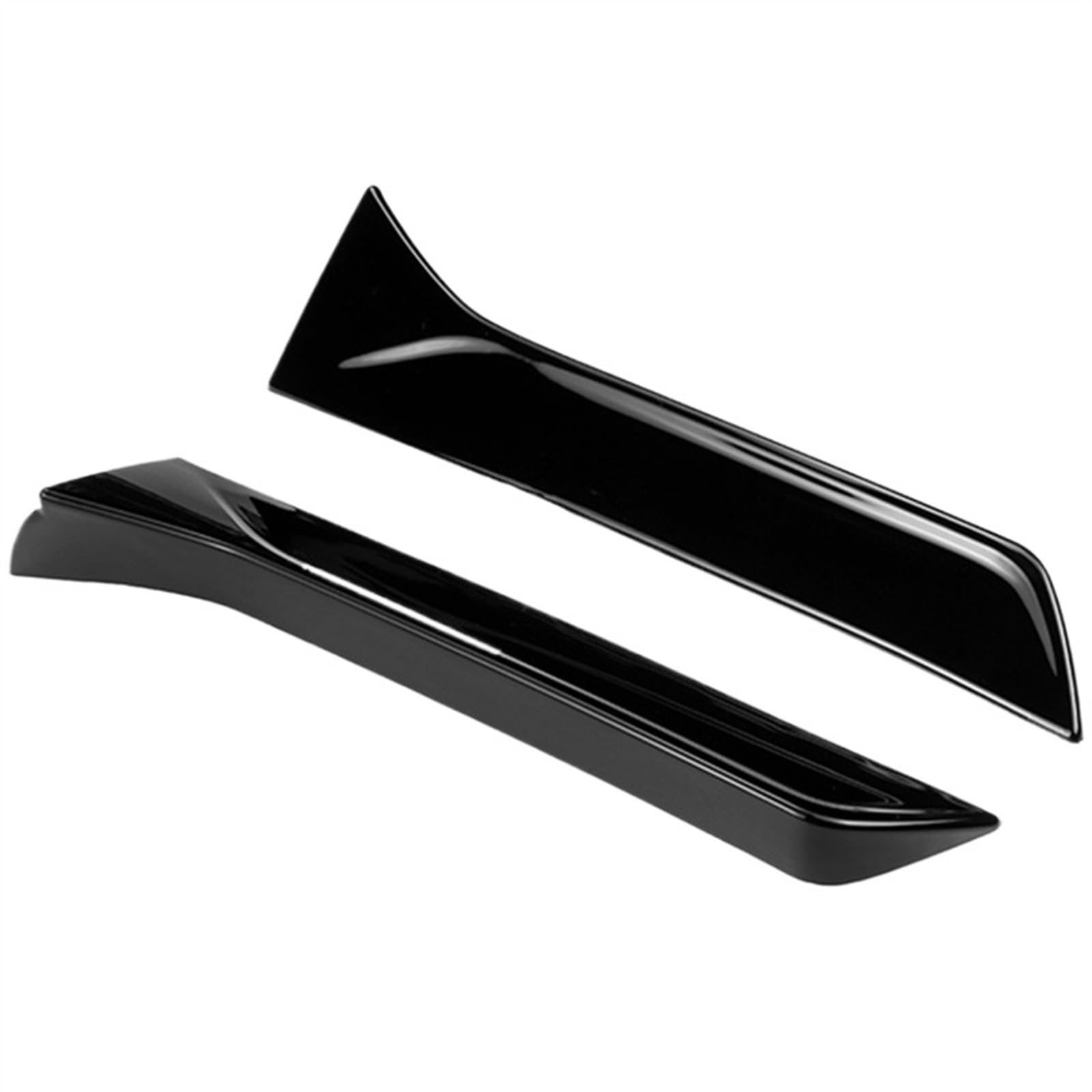 Nersuwy [Replacement] for Helle Schwarz Vertikale Hinten Fenster Seite Spoiler Flügel for SEAT for Leon 2013-2021 Auto Hinten Fenster Spiegel Schwanz Zubehör von Nersuwy