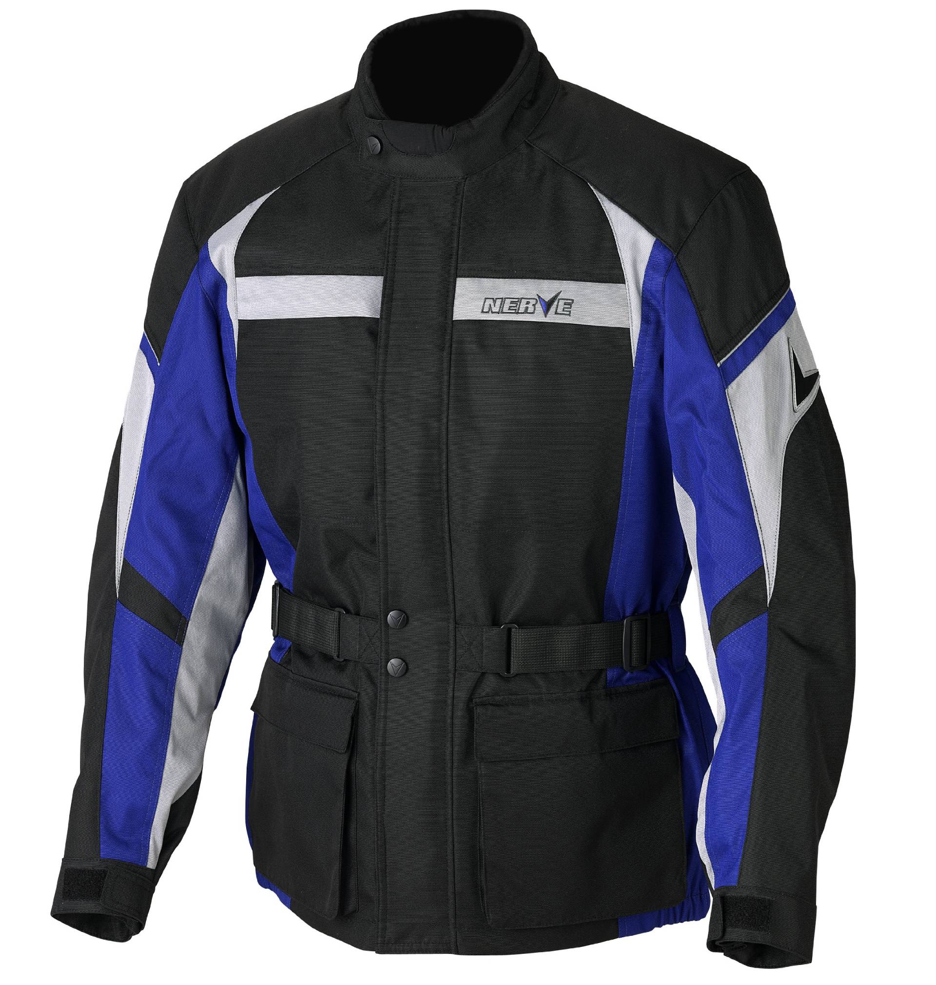 Nerve Smart Jacke, Schwarz/Blau, 2XL von Nerve