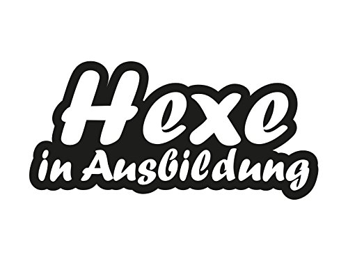 Plott Aufkleber Hexe In Ausbildung Witch Sticker Autoaufkleber Fun Gag NEU von NetSpares