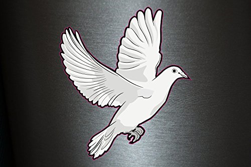 1 x Aufkleber Friedenstaube Taube Vogel Frieden Peace Sticker Tuning Static Fun von NetSpares