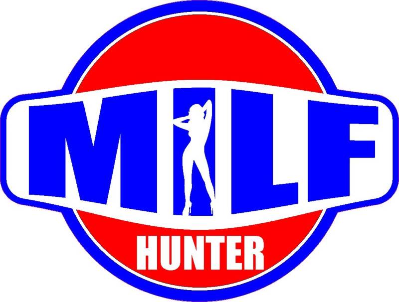 NetSpares 1 x Aufkleber Milf Hunter Sticker Mother Mutter Tuning Autoaufkleber Shocker Fun von NetSpares