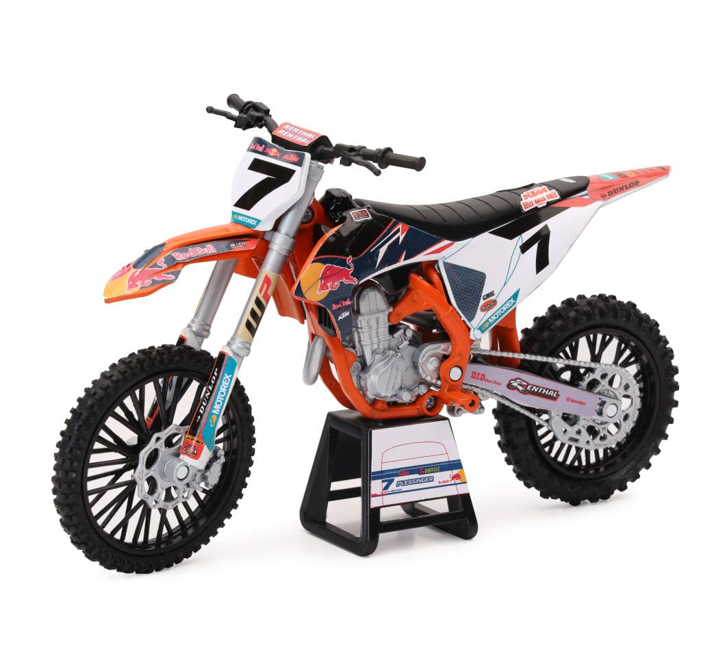 Miniatuur 1:12 KTM Red Bull 450 DX-F A. Plessinger von NewRay