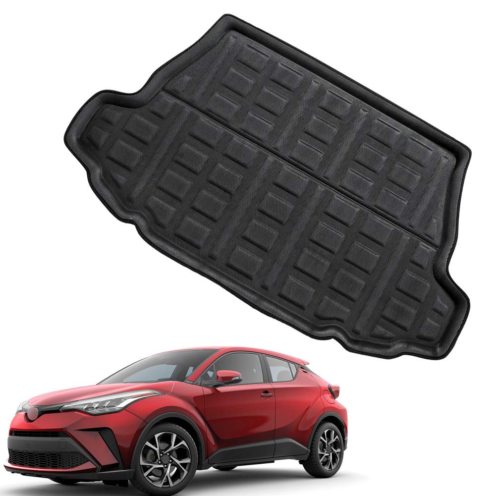 Newsmarts Kofferraumwanne, Kofferraumwanne, Kofferraum, Kofferraum, Bodenmatte, Kofferraum, Kofferraumwanne, Schlamm-Kick-Pad für Toyota C-HR CHR 2017, 2018, 2019 von Newsmarts