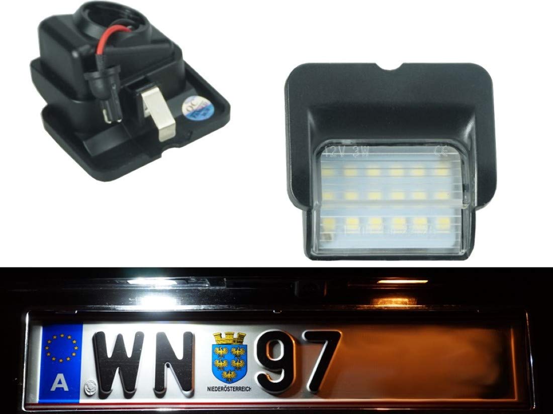 Newtown2700-parts LED Kennzeichenbeleuchtung kompatibel für VW Polo 6N1 Bj. 1994-1999 von Newtown2700-parts